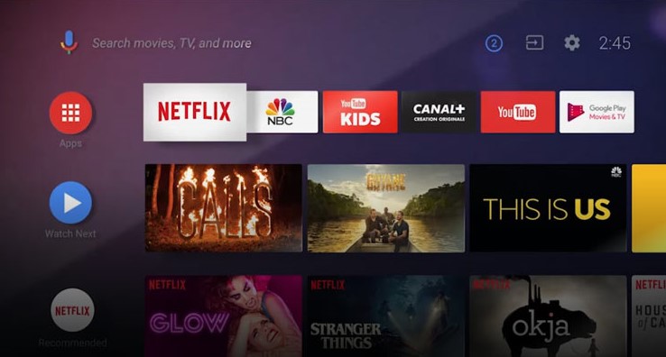 50 inch touchscreen Android display