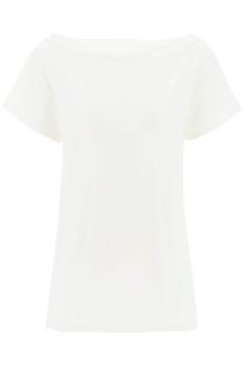 courreges twisted body t-shirt