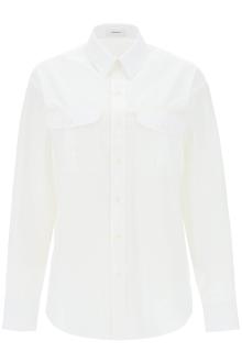 wardrobe. nyc maxi shirt in cotton batista