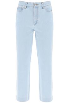a. p.c. new sailor straight cut cropped jeans