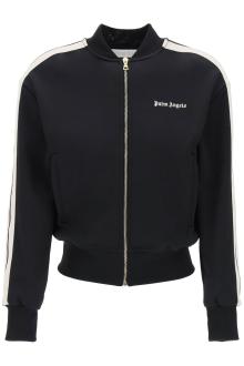 palm angels track sweatshirt with contrast bands