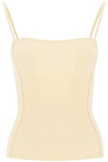 jacquemus le haut sierra knitted top