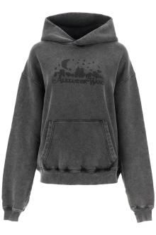 alexander wang vintage skyline effect sweatshirt