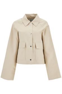 toteme cropped cotton jacket for women