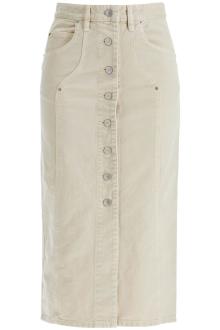 isabel marant etoile denim vandy skirt for