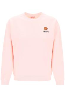 kenzo crew-neck sweatshirt with embroidery