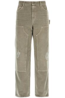 golden goose distressed effect pants