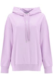 stella mccartney iconic mini heart hooded sweatshirt
