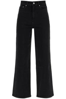ganni stretch denim andi jeans in italian